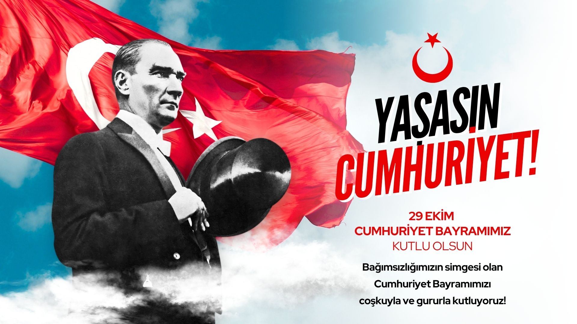 29 Ekim  Cumhuriyet Bayramı'mız Kutlu olsun.